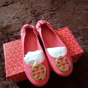 Tory Burch Pink Flats